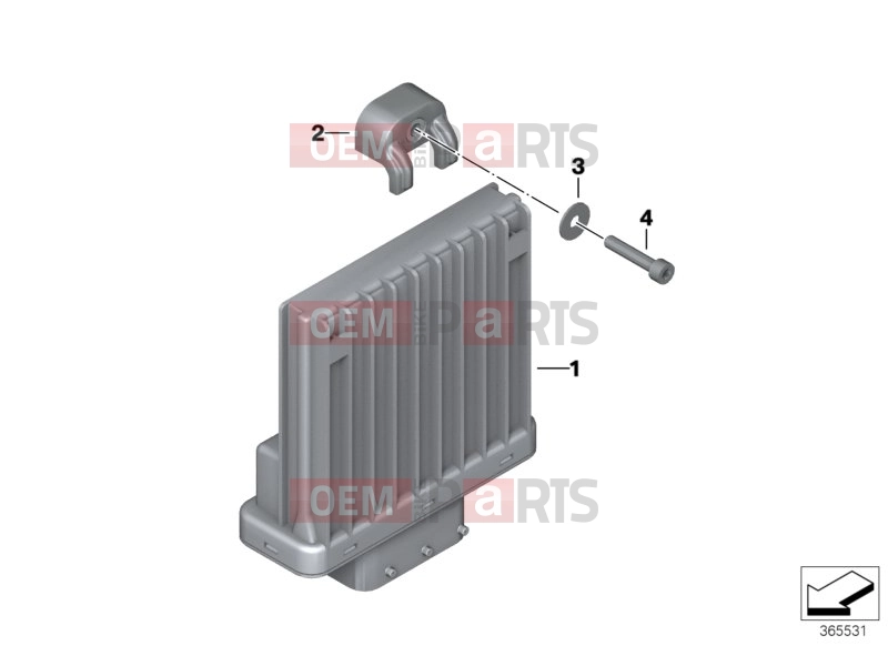 BMW Motorrad BMW 2016 C-Models C evolution (0C03) 61_5407 | General Module 