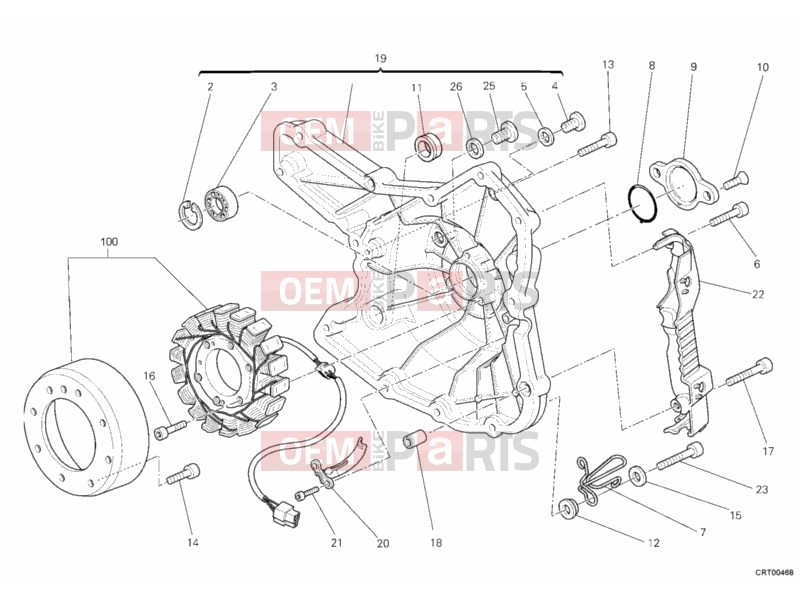 DUCATI 2011 Monster 696 GENERATOR » IGNITION SYSTEM