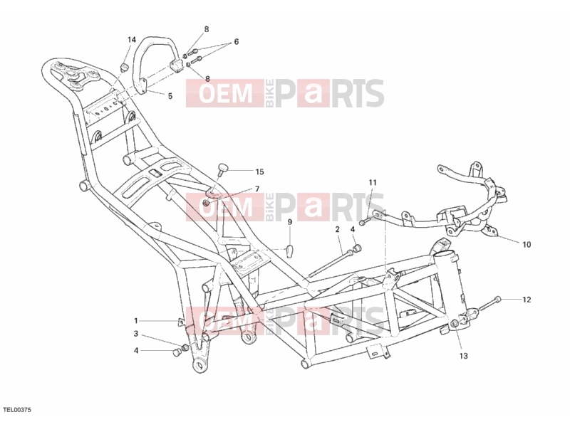 DUCATI 2009 Multistrada 1100 FRAME » FRAME