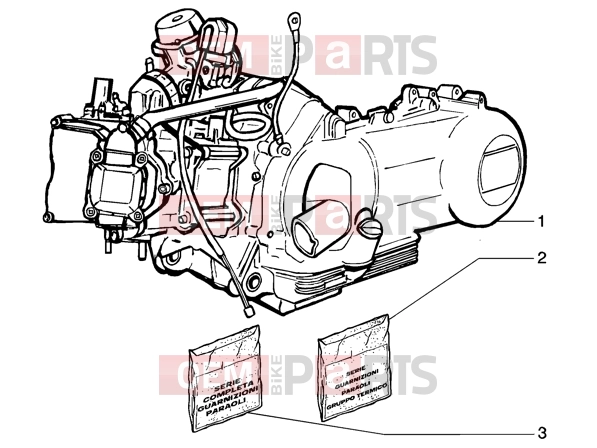 Engine » Engine - Piaggio Beverly 125