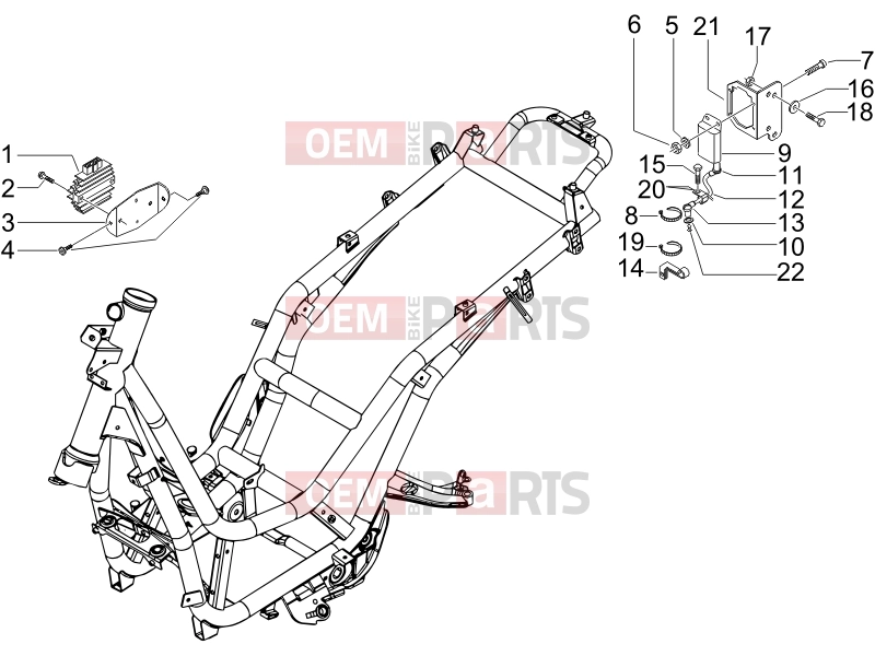 PIAGGIO Beverly 500 Cruiser Electrical system » Voltage Regulators - Electronic Control Units (ecu) - H.T. Coil