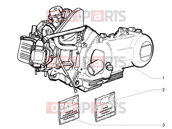 Engine » Engine - Piaggio BV 250 (U.S.A.)