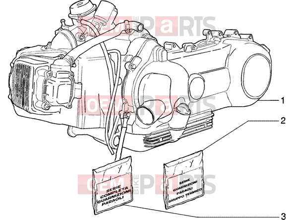 Engine » Engine - Piaggio Fly 150 (U.S.A.)