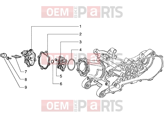 Engine » Head - Piaggio Hexagon 150