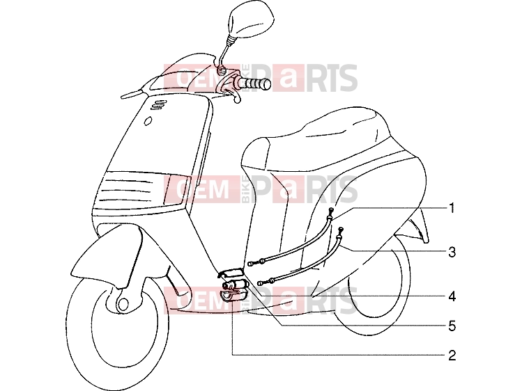 Electrical system » Electrical devices - Piaggio Skipper 150