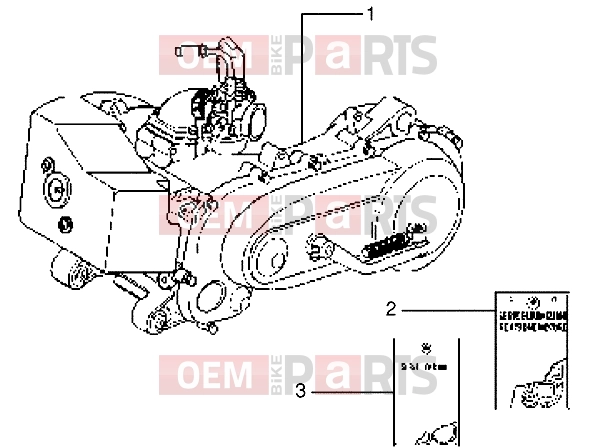 Engine » Engine - Piaggio Skipper 150