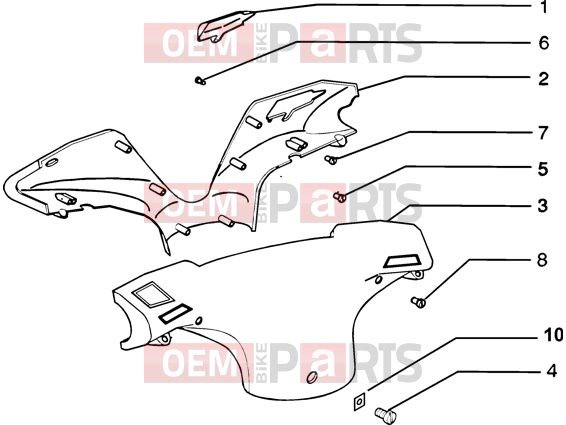 PIAGGIO Handlebars » Handlebars covers