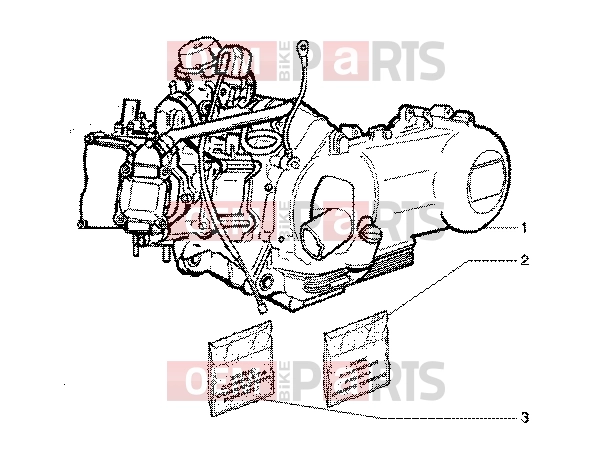 Engine » Engine - Piaggio BV 200 (U.S.A.)