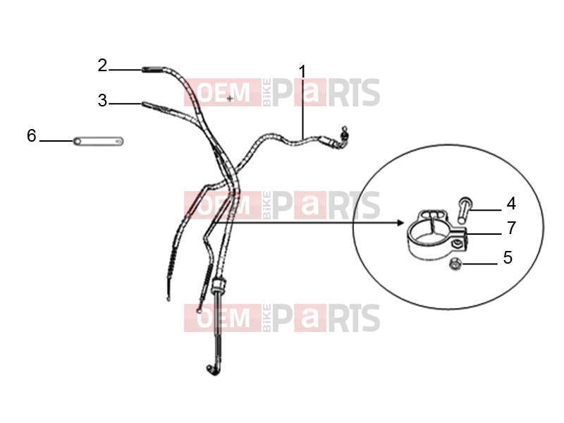 Frame » Cables - Derbi ETX 150 2017