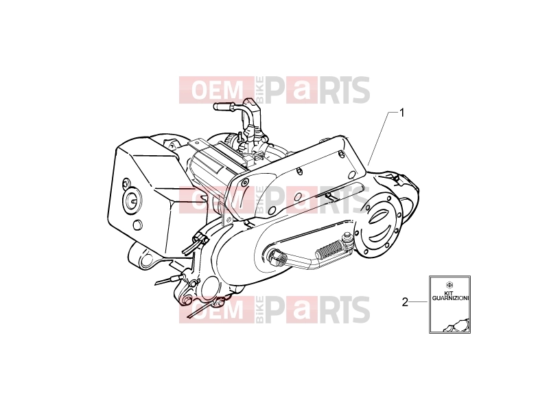 ENGINE » Engine - Derbi Variant Sport 50 2014