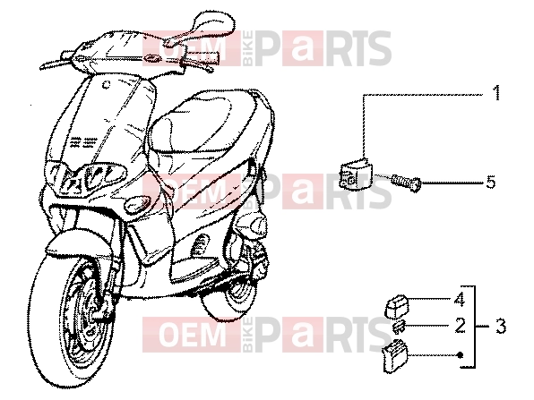 Electrical system » Electrical devices - Gilera Runner 50 SP