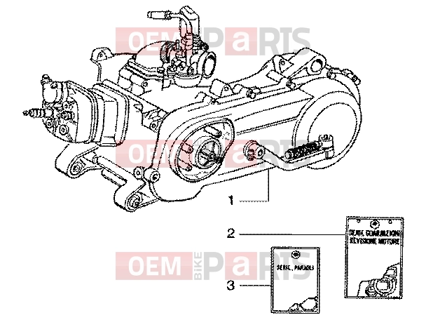 Engine » Engine - Gilera Runner 50 SP