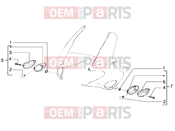 gilera Runner VX Electrical system » Front direction indicators