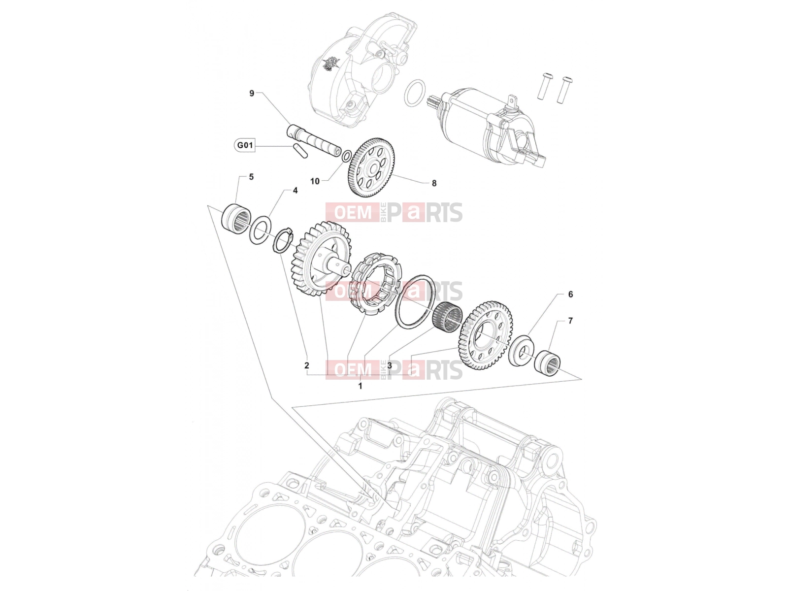 MV Agusta Dragster 800 RR Starting System