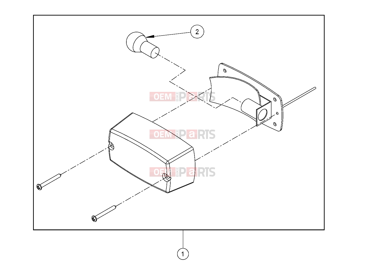 Polaris 2011 LEV GEM - e2/e4/e6/eS/eL/eLXD ELECTRICAL | ELECTRICAL, REVERSE LAMP - e2/e4/e6/eS/eL/eLXD (49GEMELECTRICAL11REVERSE)