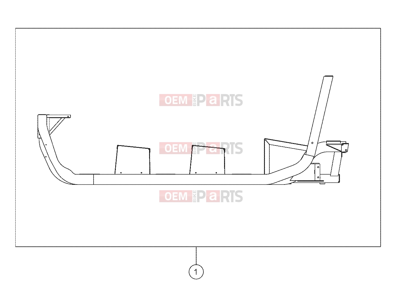 Polaris 2010 LEV GEM - E2/E4/E6/ES/EL/ELXD FRAME - e6 (49GEMFRAME11E6) | FRAME - e6 (49GEMFRAME11E6)