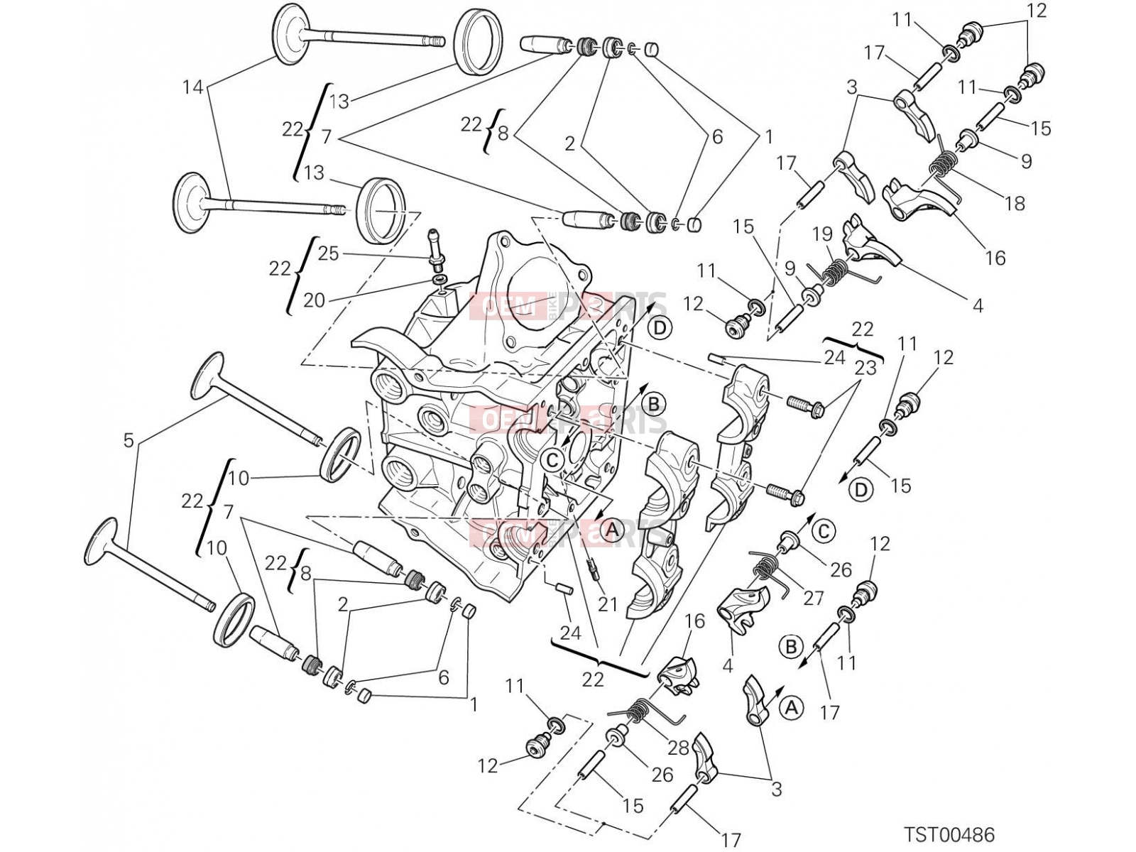 DUCATI 2015 Hyperstrada HORIZONTAL HEAD [MOD:HYP STR;XST:AUS,EUR,FRA,JAP,TWN]