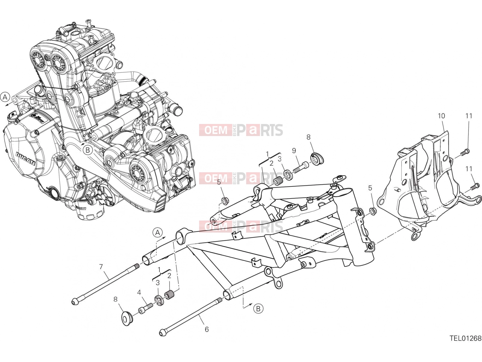 DUCATI 2020 Multistrada 950  FRAME [MOD:MS950]