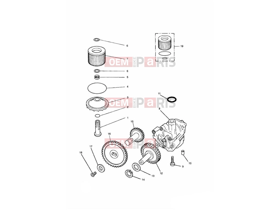 Triumph 2002 THUNDERBIRD SPORT Lubrication System