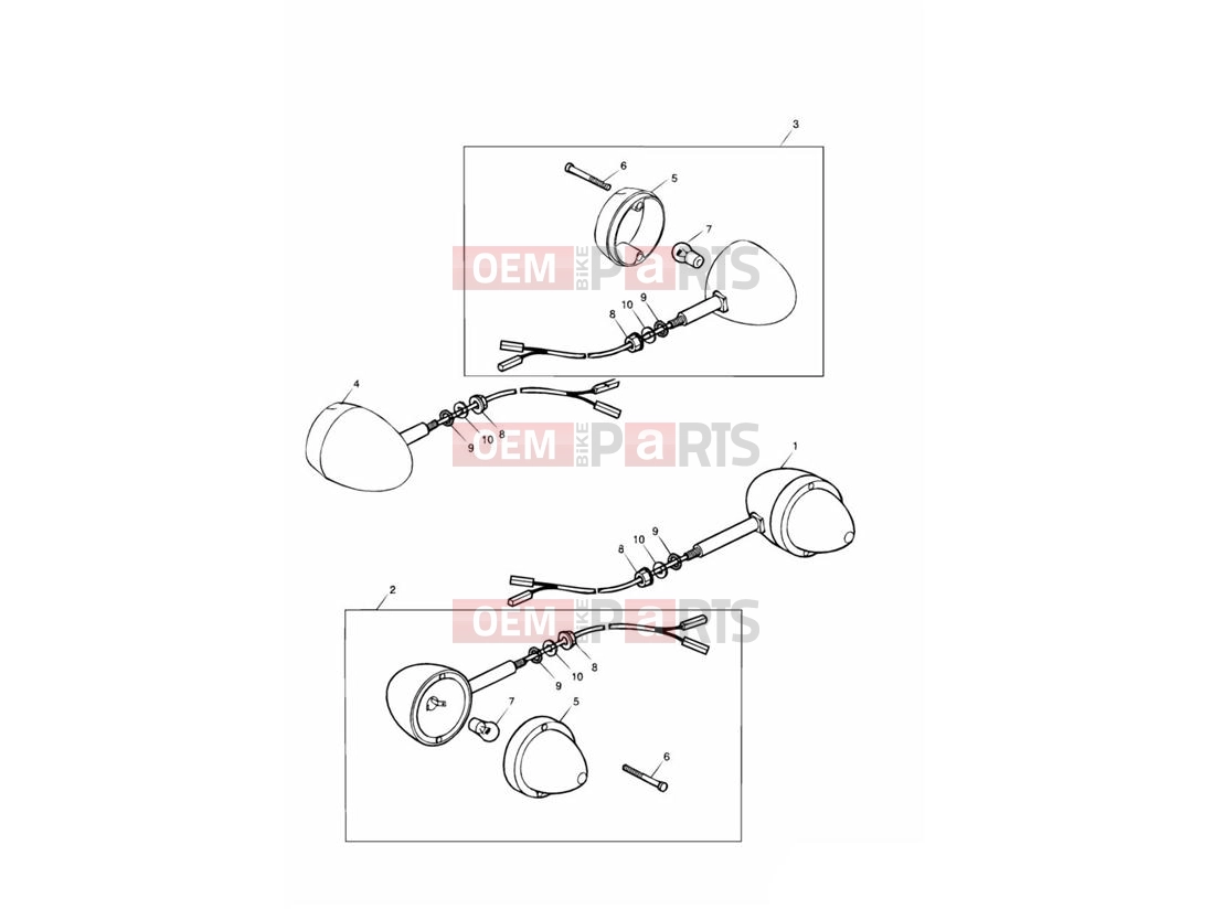Triumph 2004 THUNDERBIRD SPORT Indicators