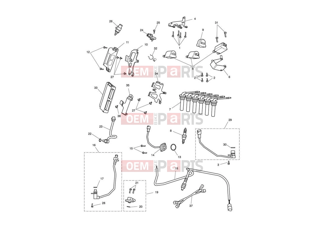 Triumph 2012 ROCKET III, CLASSIC & ROADSTER Engine Management System