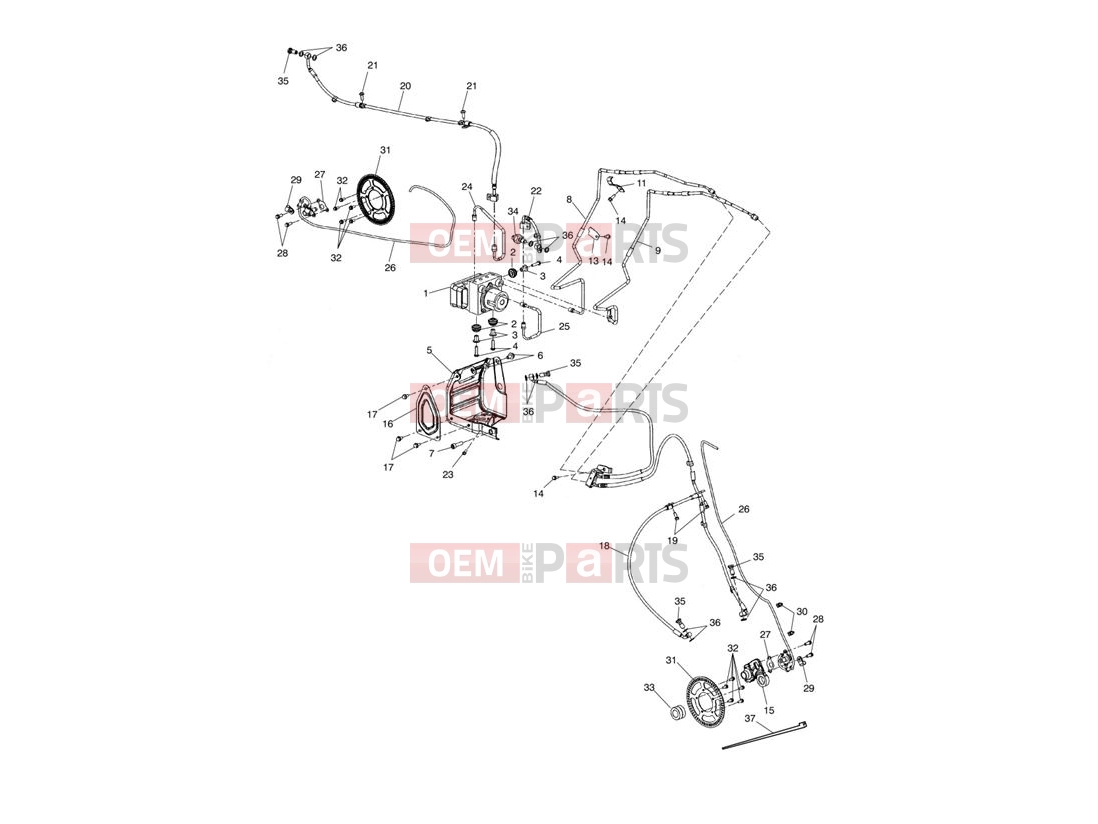 Triumph 2008 ROCKET III TOURING ABS Components