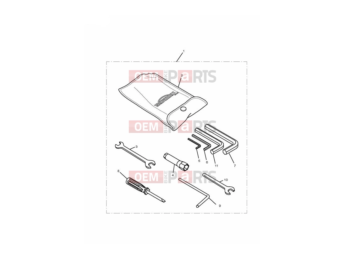 Triumph 2012 ROCKET III TOURING Toolkit