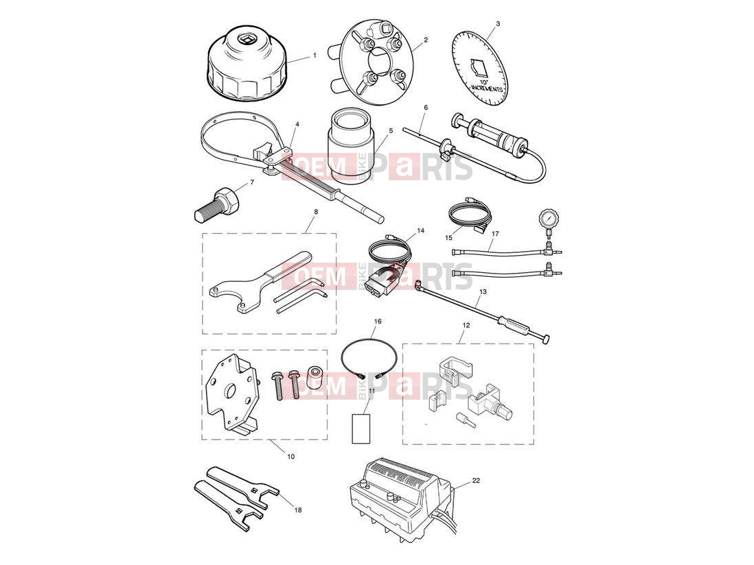 Triumph 2013 SPEEDMASTER EFI Service Tools