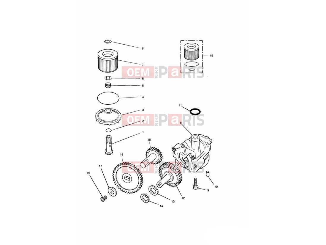 Triumph 2000 TROPHY 29156 > Lubrication System