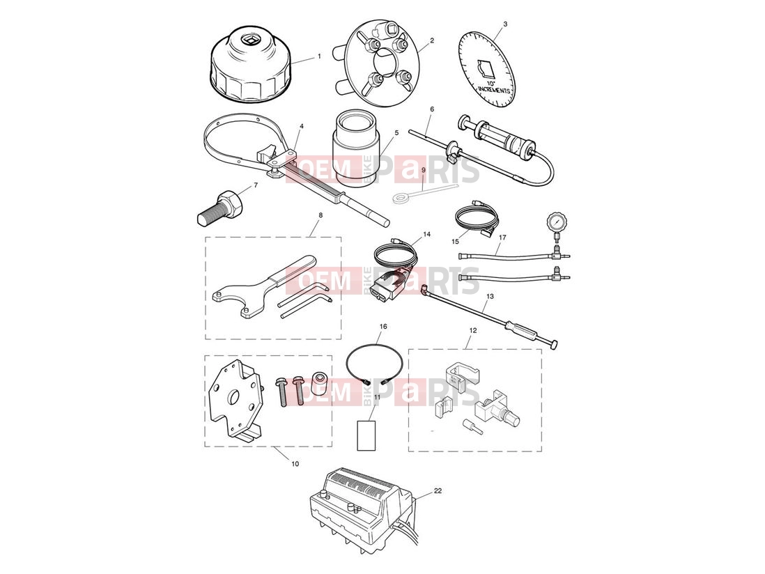 Triumph 2012 SCRAMBLER EFI Service Tools