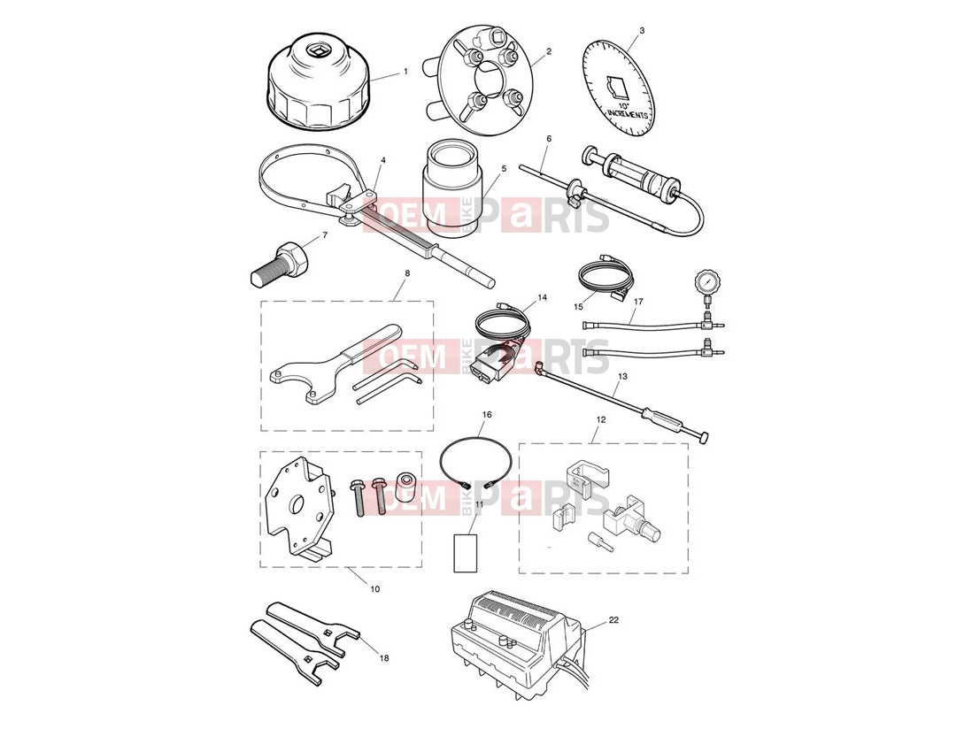 Triumph 2007 AMERICA EFI Service Tools