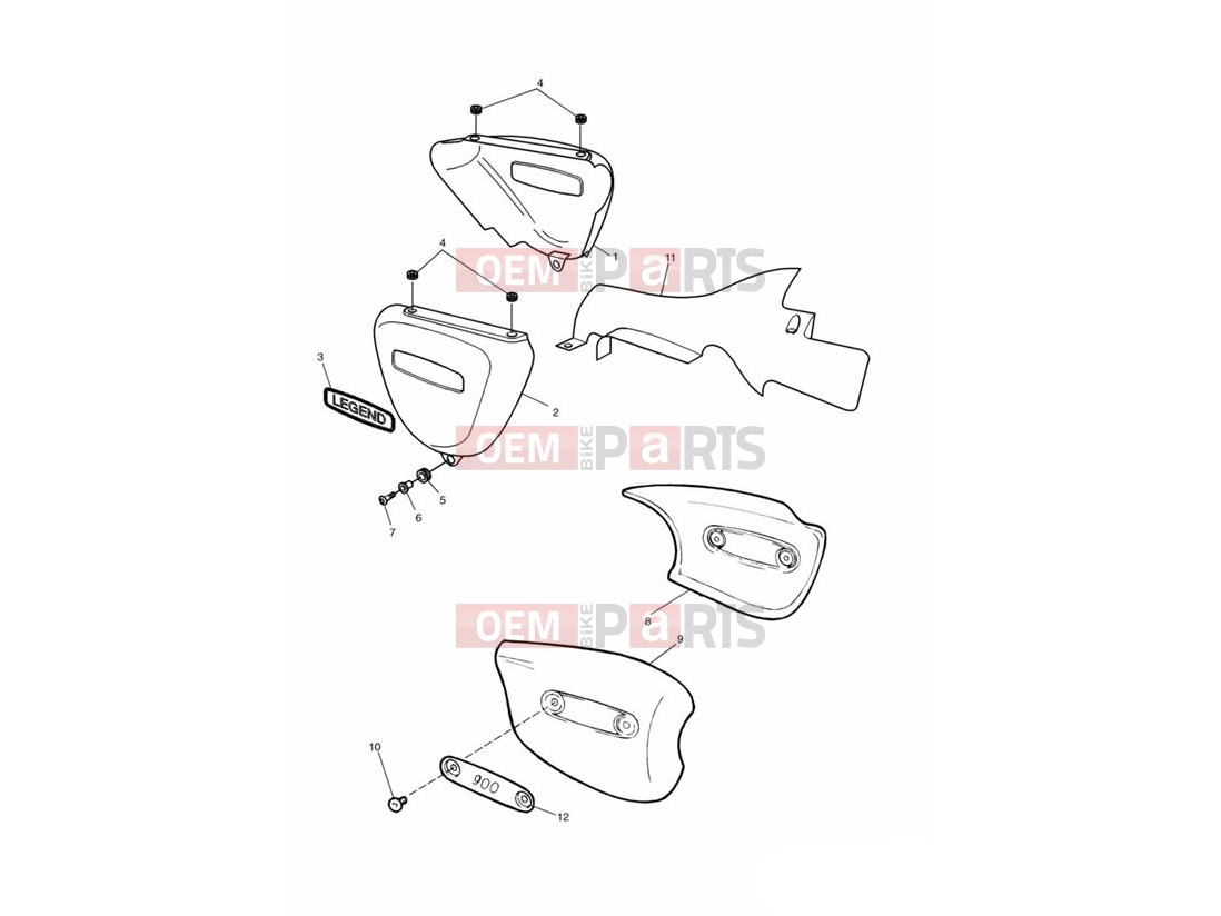 Triumph 2000 LEGEND TT Bodywork