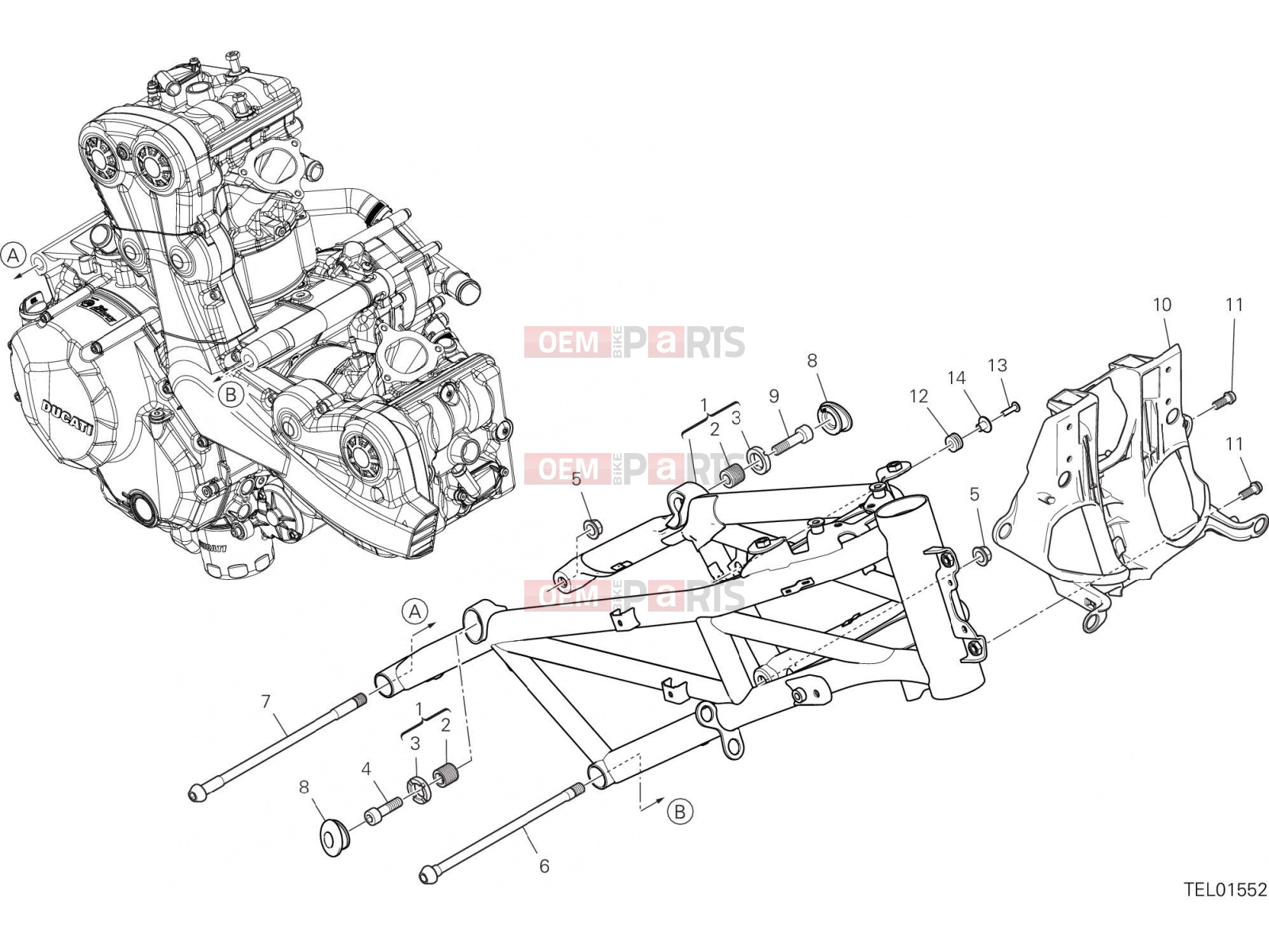DUCATI 2022 Multistrada V2 S FRAME