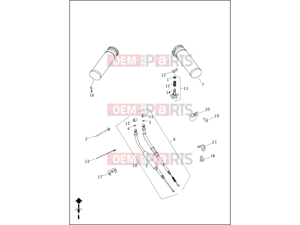 Harley-Davidson 2014 DYNA DYNA SWITCHBACK  - FLD THROTTLE CONTROL