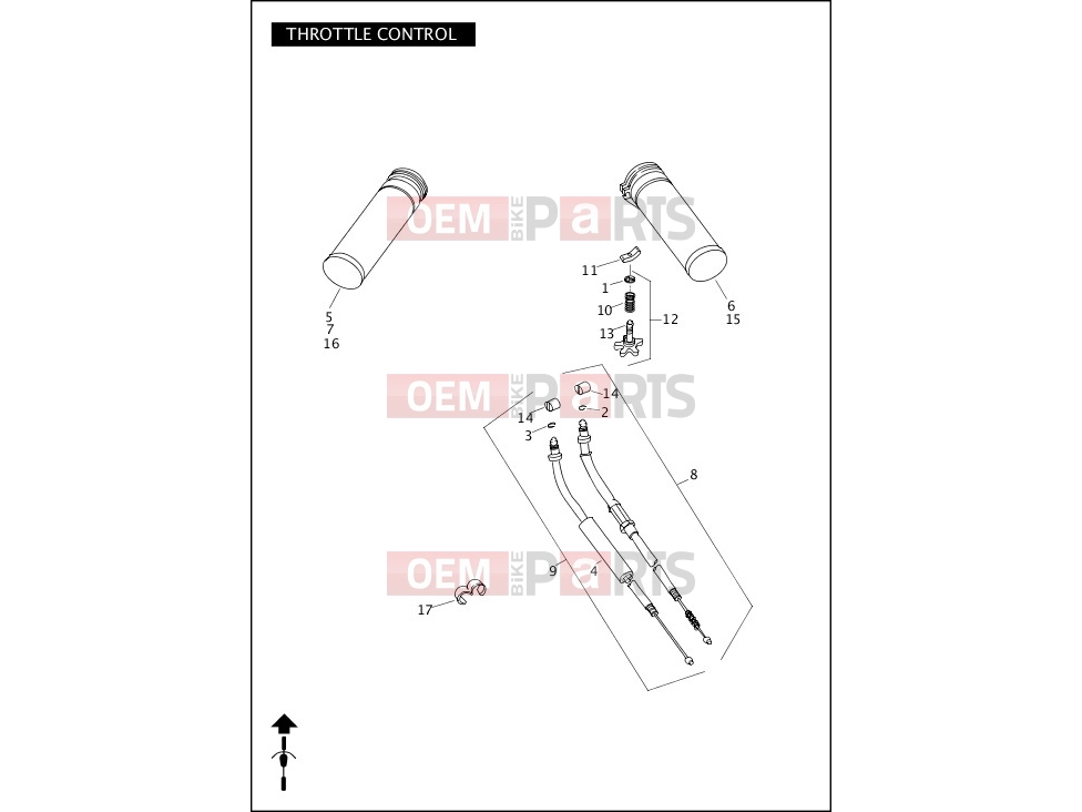 Harley-Davidson 2012 DYNA DYNA SUPER GLIDE CUSTOM  - FXDC THROTTLE CONTROL