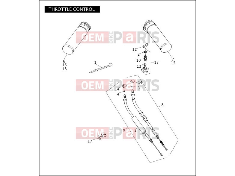 Harley-Davidson 2009 DYNA DYNA SUPER GLIDE CUSTOM  - FXDC THROTTLE CONTROL