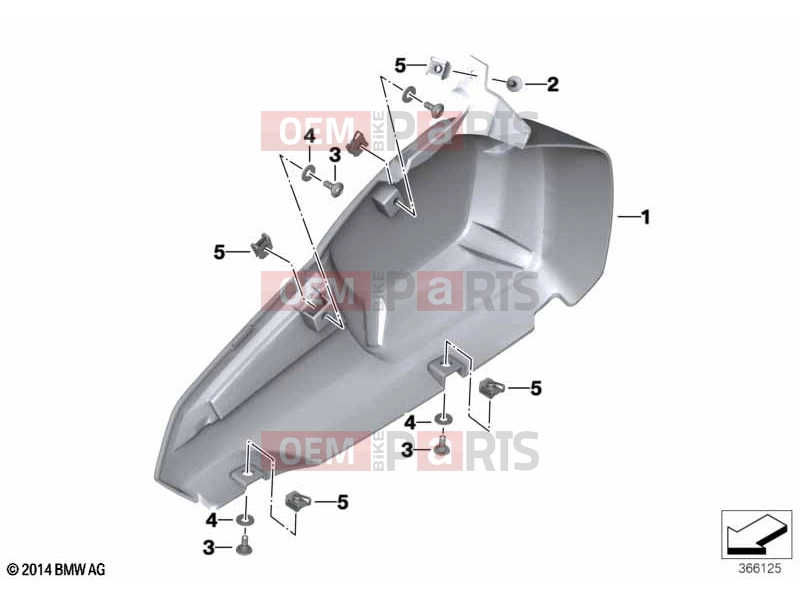 46 | Engine trim panel | Engine trim panel - BMW Motorrad C evolution (0C03) 2020