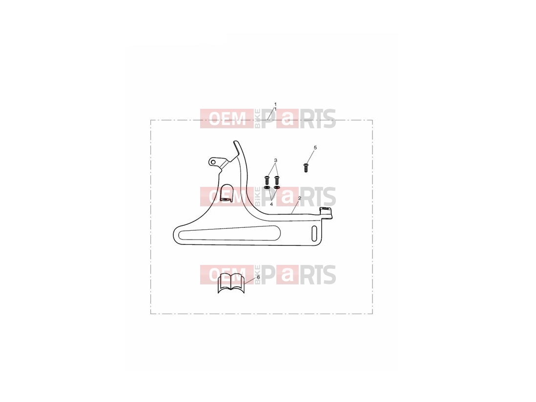 Triumph 2010 THUNDERBIRD Lower Belt Guard Kit