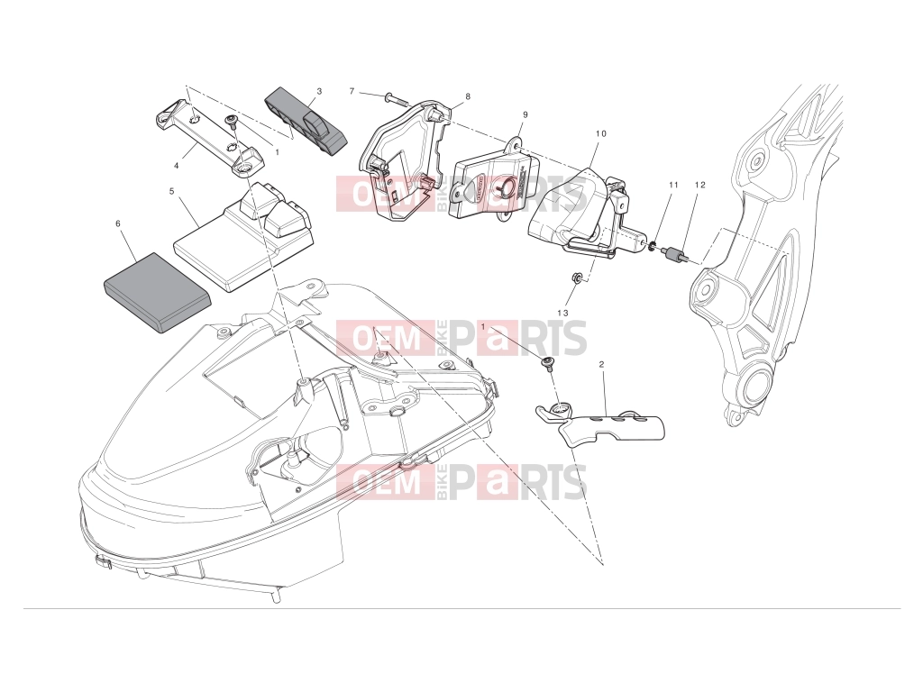 Electrical system - Ducati Diavel AMG 2012