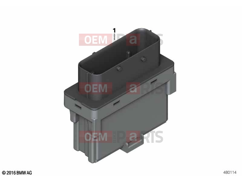 61 | Basic module, satellite | Basic module, satellite - BMW Motorrad C 400 GT (0C06, 0C16) 2019