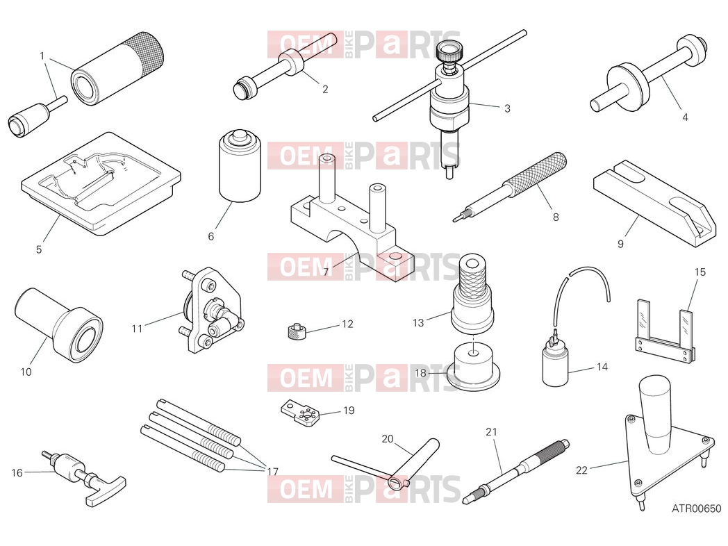 DUCATI 2025 Multistrada V4 S Workshop service tools - engine (2)