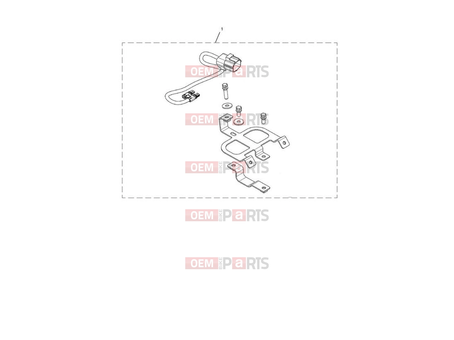 Triumph 2024 Trident 660 Tracker Mounting Kit