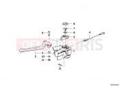 BMW Motorrad BMW 2002 R-Models 4V R 850 R 94 (0401,0406) Handle unit left/single parts