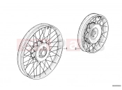 BMW Motorrad BMW 2002 R-Models 4V R 850 R 94 (0401,0406) Spoke wheel