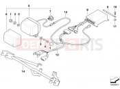 BMW Motorrad BMW 2002 R-Models 4V R 850 R 94 (0401,0406) Flash signalling light/control unit