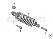 BMW Motorrad BMW 2013 C-Models C evolution (0C03) Spring strut, rear