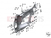BMW Motorrad BMW 2013 C-Models C evolution (0C03) Headlight mount