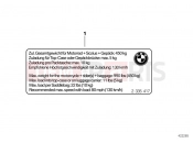BMW Motorrad BMW 2013 C-Models C evolution (0C03) Instruction notice, Payload