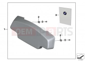 BMW Motorrad BMW 2014 C-Models C evolution (0C03) Back padding TopCase 35 l