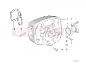 BMW Motorrad BMW 2004 R-Models 4V R 850 R 02 (0428) Cylinder Head